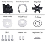 Water Pump Impeller Repair Kit for Yamaha (61A-W0078-A1-00, 61A-W0078-A2-00)