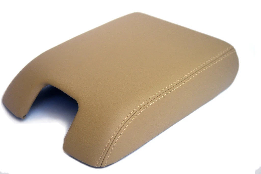 Center Console Armrest Cover for Mazda CX-9 (2007–2009) Beige PVC Leather