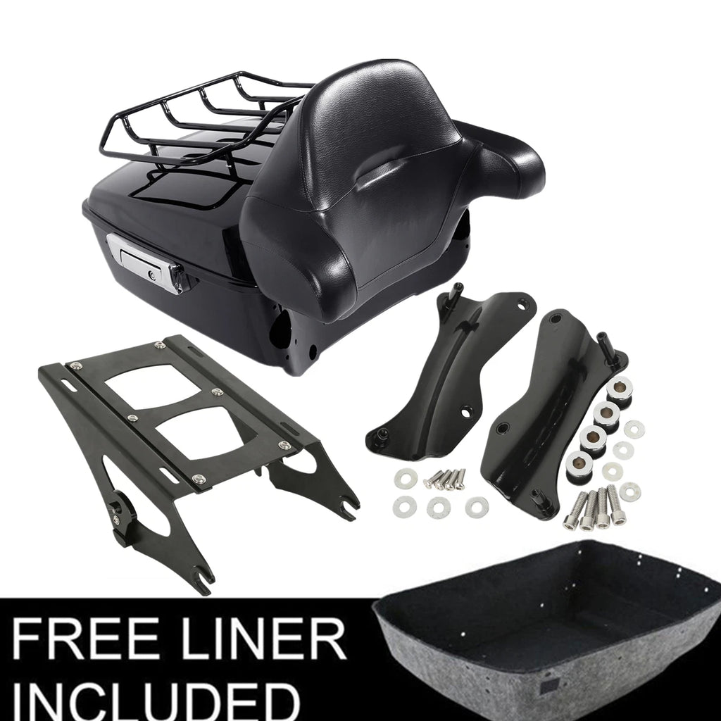 Trunk Luggage Pad Mount for Harley Electra Street Road Glide (2014–2026)