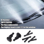 Set of 2 Windshield Washer Nozzles No. 3W7Z17603AA for Ford Crown (2010–2011)