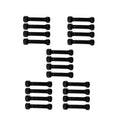 Set of 20 Trailer Spring Shackle Bolts & Nuts 9/16"-18 X 3" Long