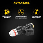 4x Fuel Injectors for Honda Accord (2008–2012) L4 2.4L