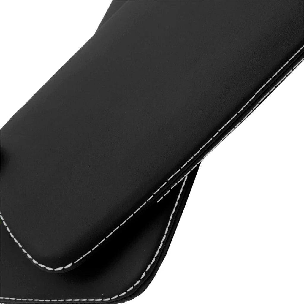 Sunvisors Cover Skin for Toyota 4Runner (1996–2002) White Stitch