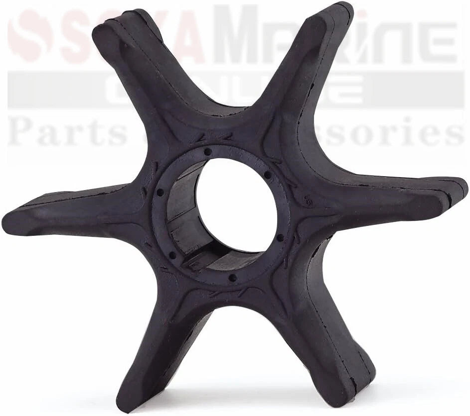 5pcs Water Pump Impeller with Key for Yamaha Mariner Outboard (6E5-44352-01)