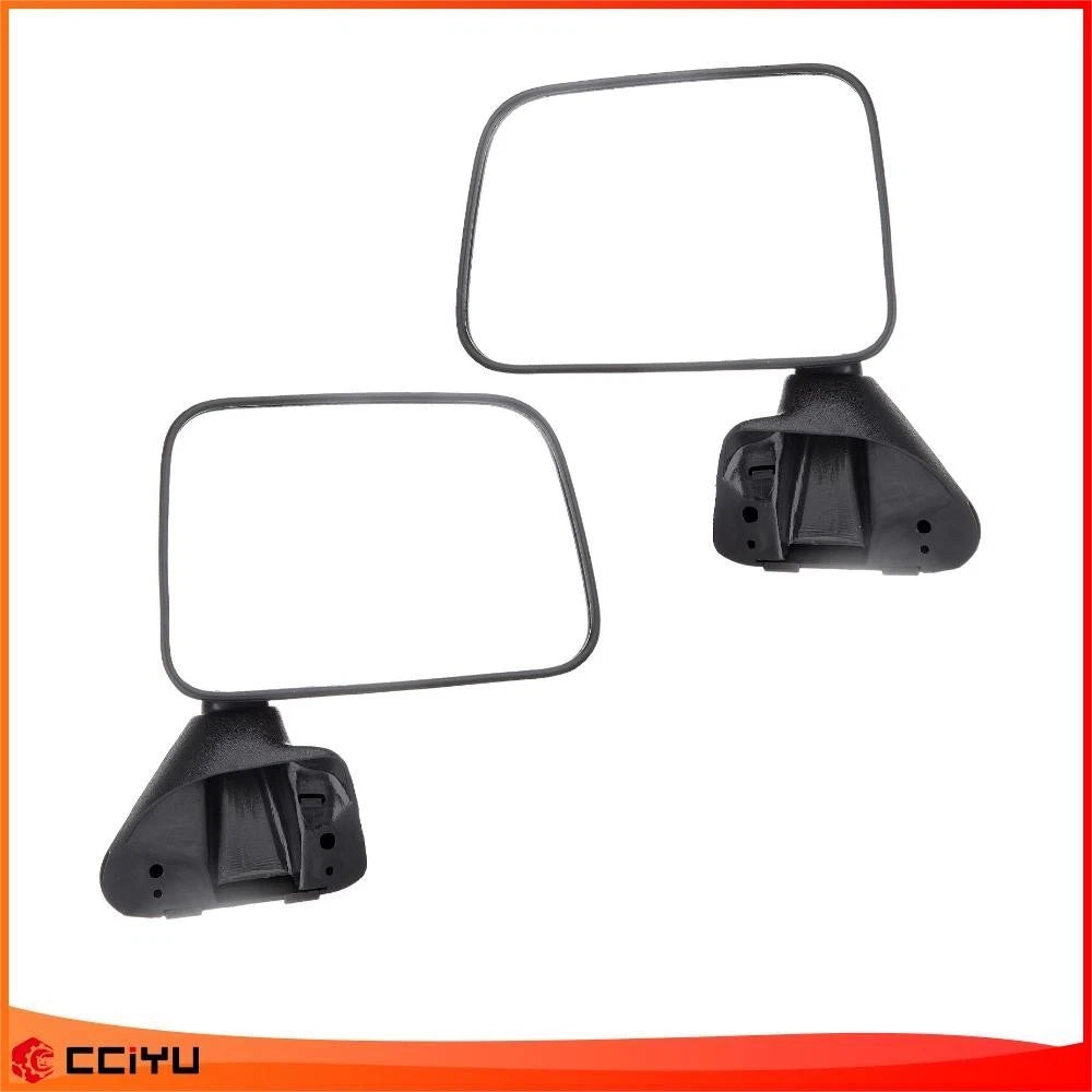 Manual Side View Mirrors Pair for Toyota Pickup 4Runner (1987–1989)