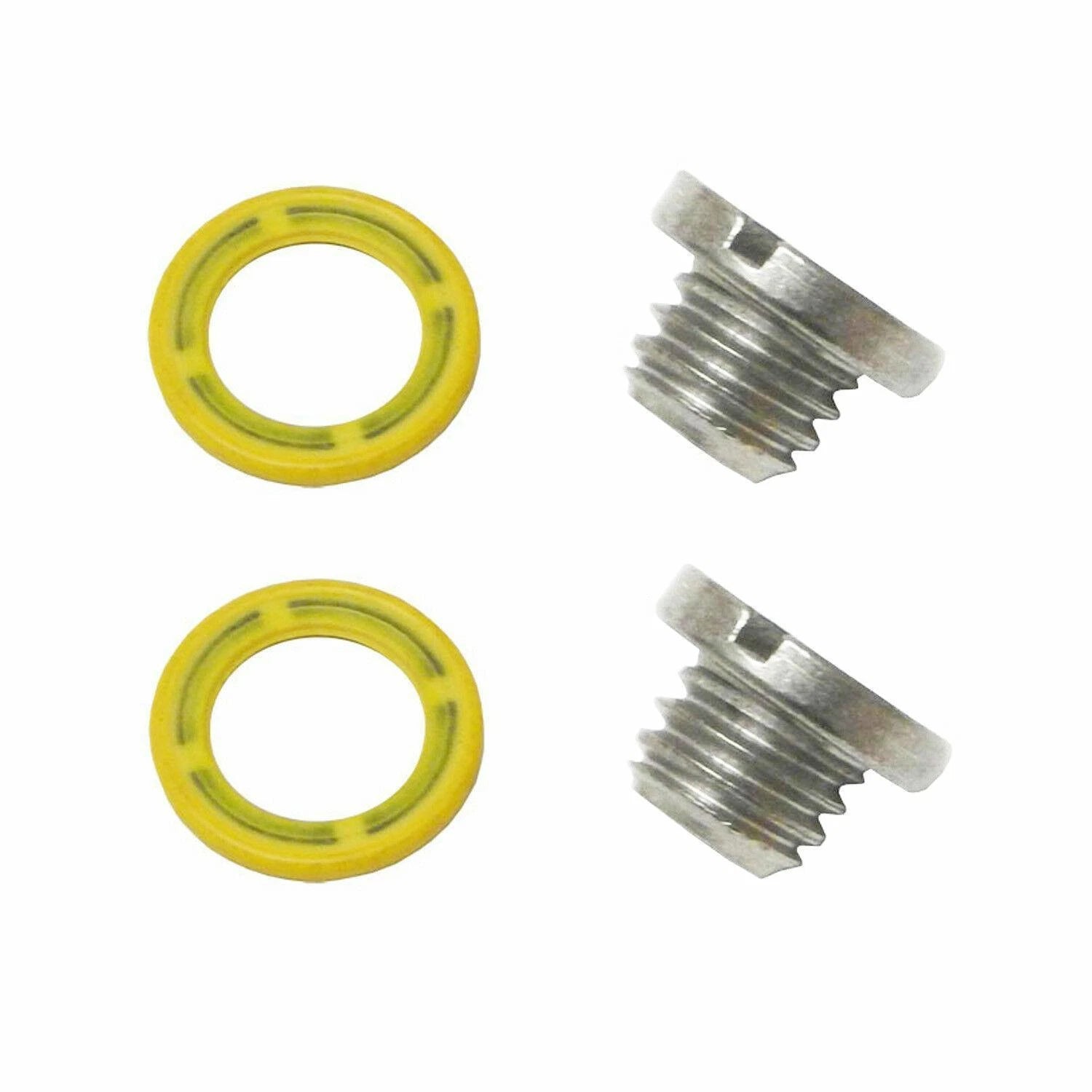 2Pcs Lower Unit Drain Plug Gearcase Screw 10-79953Q2 for Mercury Mercruiser