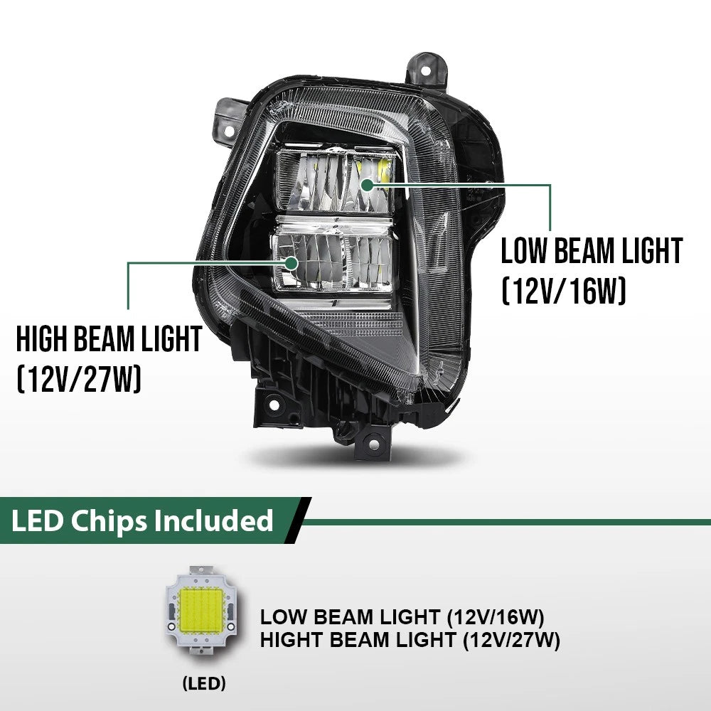 LED Headlight Assembly for Hyundai Tucson (2022–2024) Left Driver Side