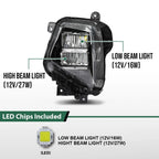 LED Headlight Assembly for Hyundai Tucson (2022–2024) Left Driver Side