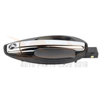 Front Right Exterior Door Handle for Hyundai Tiburon (2003-2008) Black Chrome