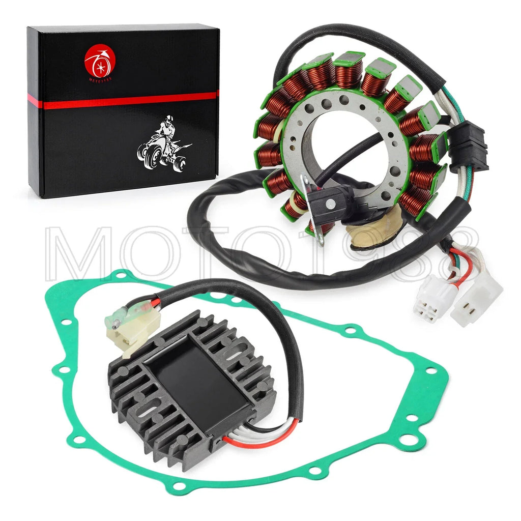 Stator & Rectifier w/ Gasket Assy for Yamaha Grizzly 600 YFM600FW (1998–2002)