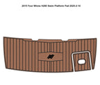 EVA Foam Teak Deck Floor Pad Mat for Four Winns 260 (2015)