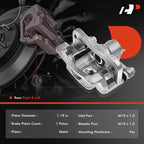 2X Rear Side Disc Brake Calipers with Bracket for Kia Soul (2010-2013)