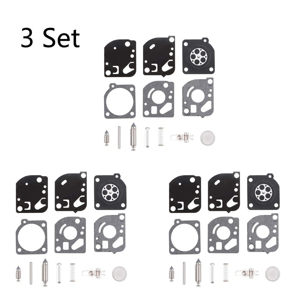3X Carburetor Kit for Zama RB-52, Echo PB-1000, PB-1010 (C1Q-P18, C1Q-P22)