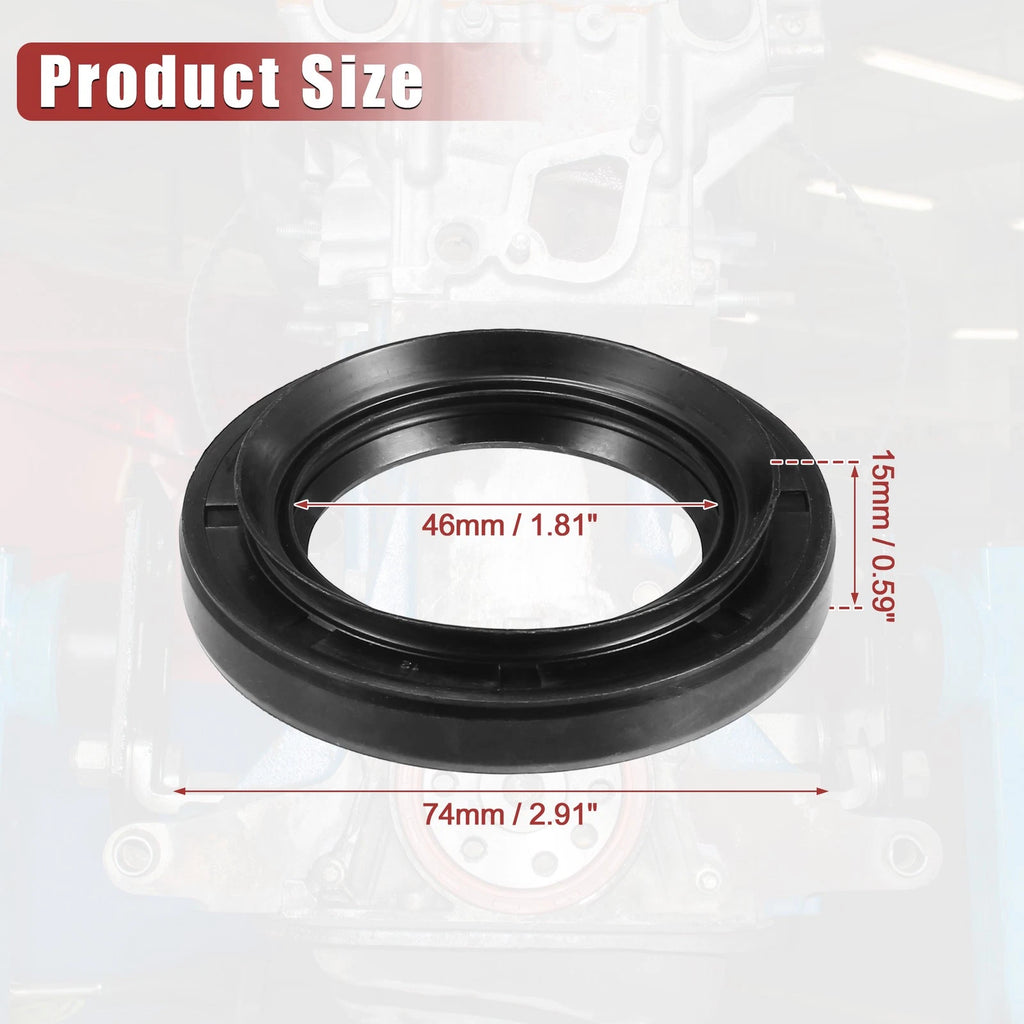 2pcs Engine Crankshaft Oil Seal for Toyota Land Cruiser (1981–1990) No. 9031148022