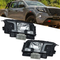 Set of 2 Halogen Headlights for Nissan Frontier (2022–2023)