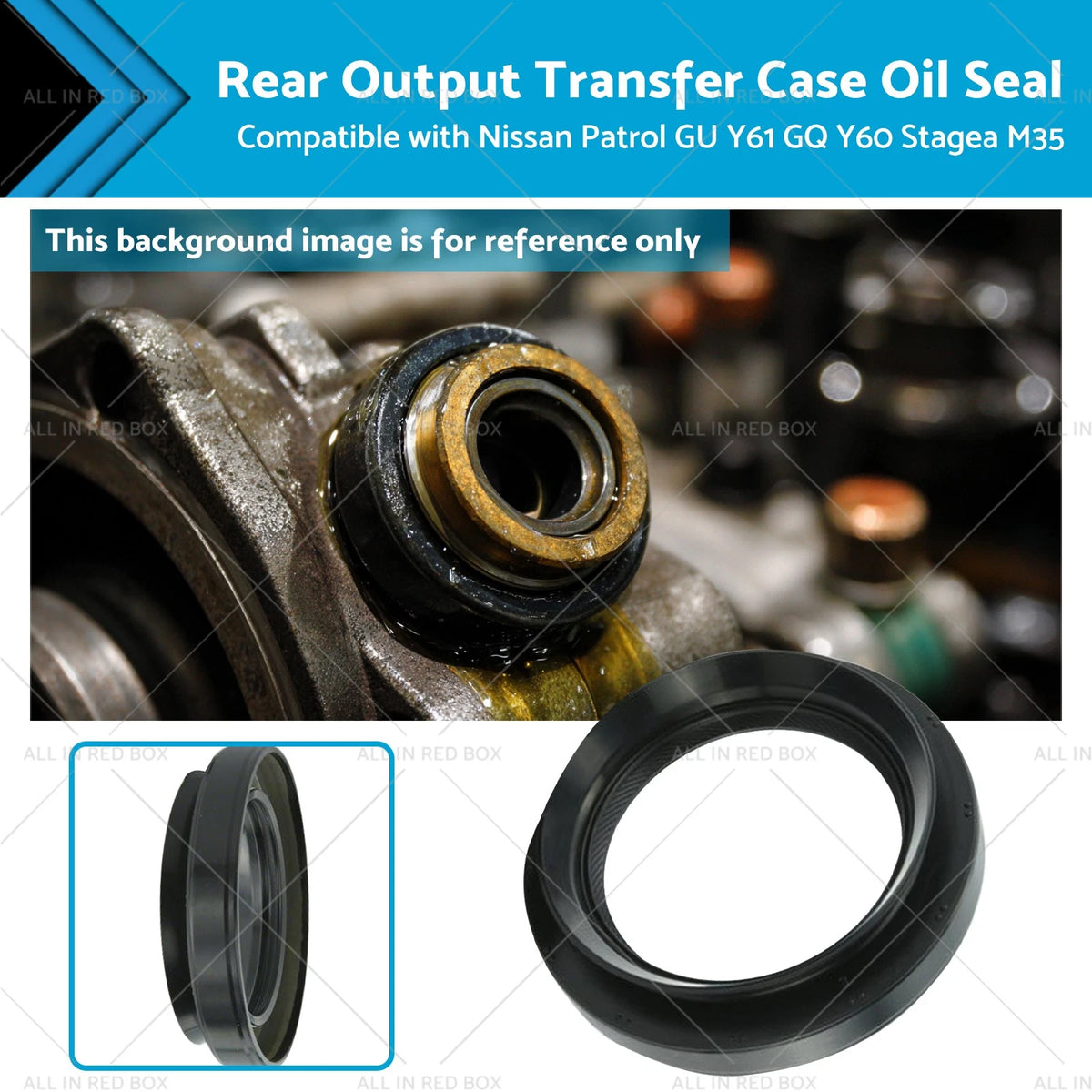 Rear Output Transfer Case Oil Seal for Nissan Patrol Y61 Y60, Stagea M35