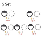 Set of 5 Carburetor Gasket Rebuild Kit for Kohler K301 K241 K321 K330 K331