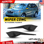 Wiper Grille Trim Panel End Caps for Subaru Forester (2014–2018)