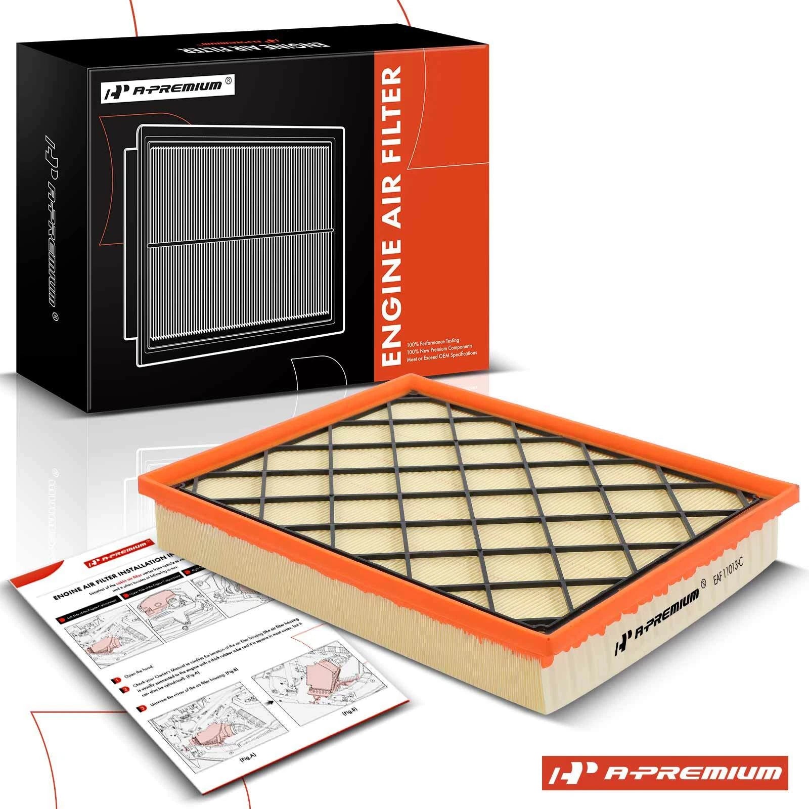Front Engine Air Filter for BMW X5 (2009–2014)