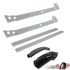 Set of 6 Rocker Panels for Silverado Sierra 1500 Extended Cab (1999–2007)