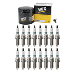 Wix Engine Oil Filter & Denso 16 Iridium Spark Plugs for Charger (2015–2023)