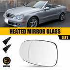 Heated Mirror Glass for Mercedes Benz CLK350 (2006–2009)