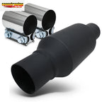12" Straight-Through Exhaust Muffler for Universal (Fits )