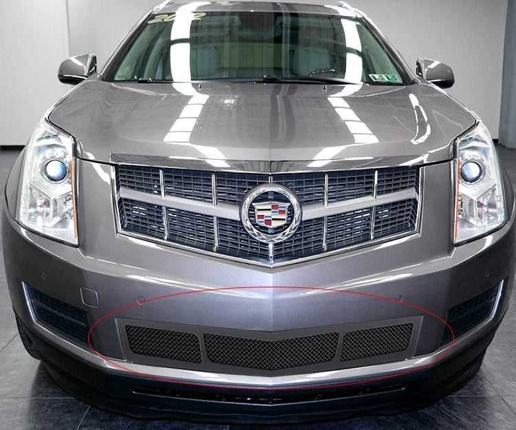 Stainless Steel Black Bumper Mesh Grille Insert for Cadillac SRX (2010-2015)