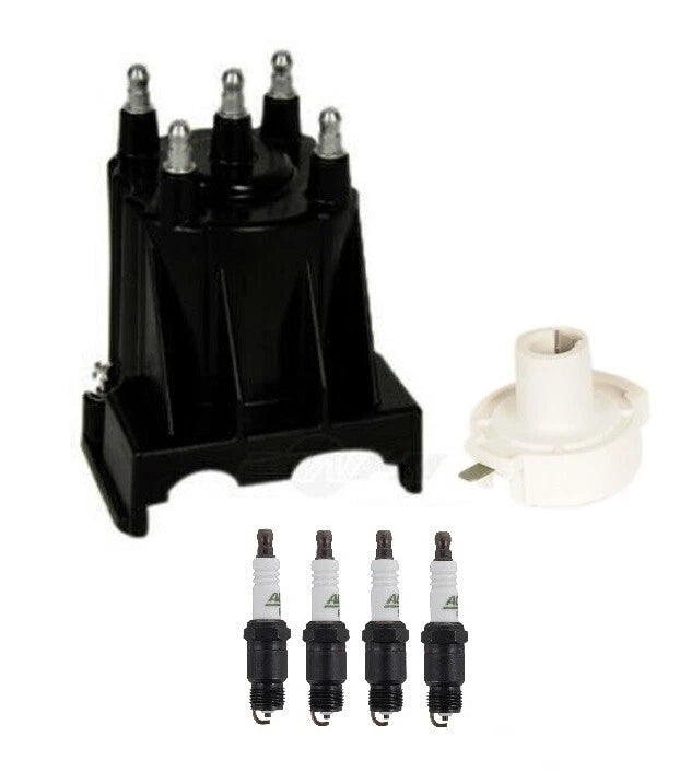 Distributor Rotor Cap & Spark Plugs Kit for Chevy Cavalier (1995–2005)