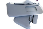 Sunvisor Leather Synthetic Covers for BMW E90 (2005–2013) Gray