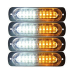 Set of 4 LED Emergency Hazard Flashing Warning Lights for Tow Truck