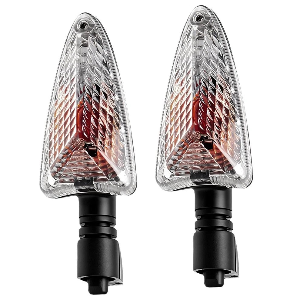 Pair Turn Signal Indicators for Triumph Tiger XR (2010–2020) Clear Lens