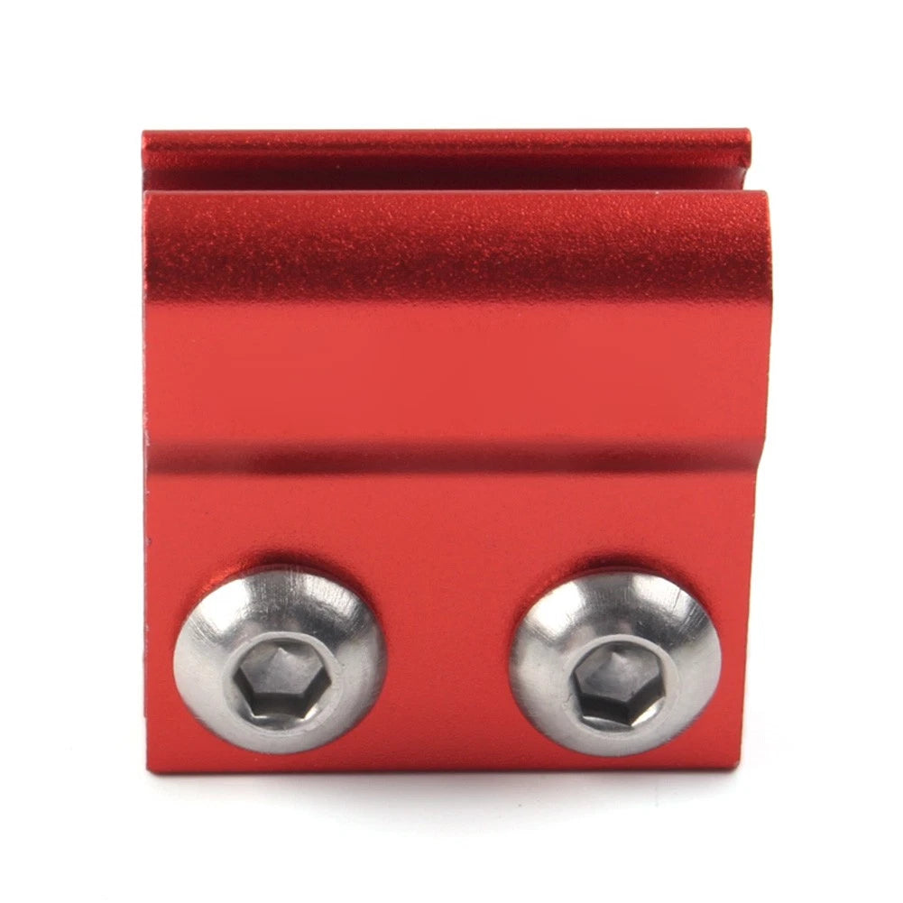 Front Brake Hose Clamp Line Holder for Honda CR80R CR85R CR125R CR250R CR500R (Red)