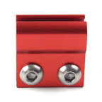 Front Brake Hose Clamp Line Holder for Honda CR80R CR85R CR125R CR250R CR500R (Red)