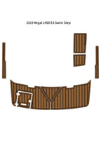 EVA Foam Swim Platform Step Pad for Regal 1900 ES (2019) - Faux Teak Deck