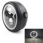 5.75" LED Motorcycle Headlight DRL Round Light for Harley