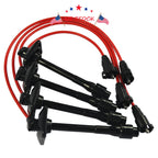 Set of 4 Ignition Spark Plug Wires for Toyota Camry Solara RAV4 (1997–2001)