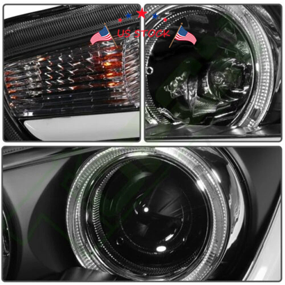 Halo Projector LED Headlights for Mitsubishi Lancer (2008-2016)