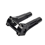 Black 6'' Pullback Handlebar Riser for Harley Dyna M8 Softail Street Bob (2018-2021)