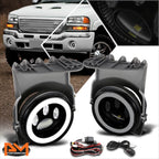 Full LED Projector Fog Lights for Sierra 1500-3500 (2003–2007)