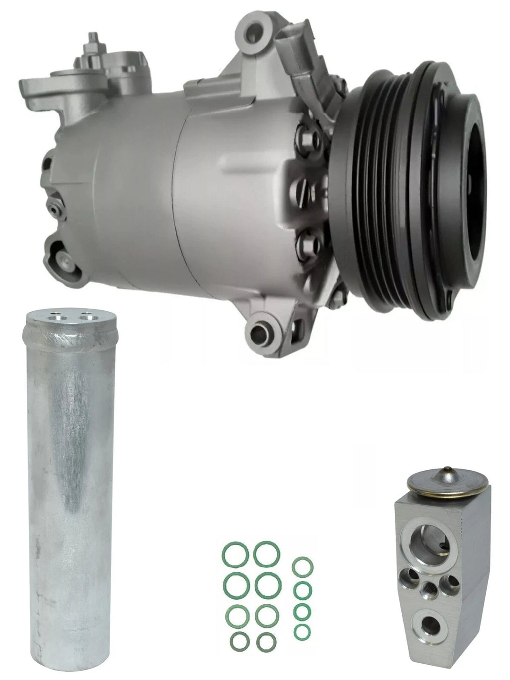 AC Compressor Kit Replacement for Ford Focus 2.3L Turbo (2018–2018)