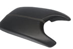 Leather Console Lid Armrest Cover for Cadillac ATS (2013–2019) Beige Stitch