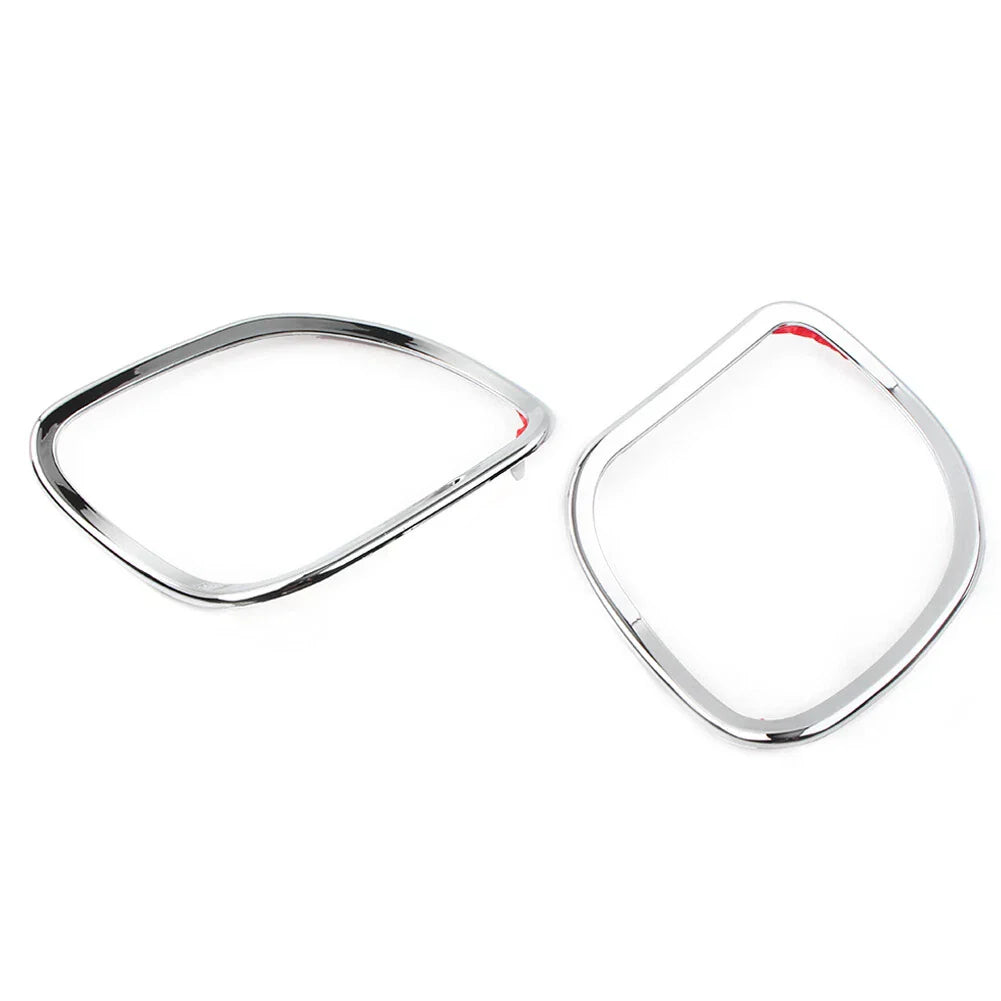 Chrome Front Speaker Trim for Harley Road Glide Custom FLTRX FLTR (15-18)