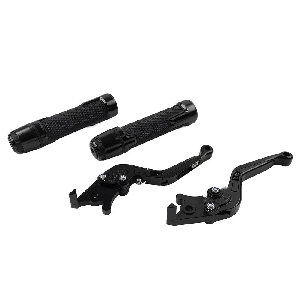 Black Extendable Brake Clutch Levers Set for Honda CBR1000RR (2008–2023)