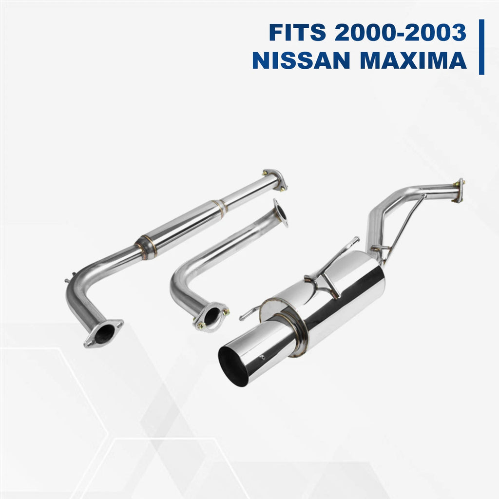 Catback Exhaust System Kit for Nissan Maxima V6 3.0L 3.5L (2000–2003)