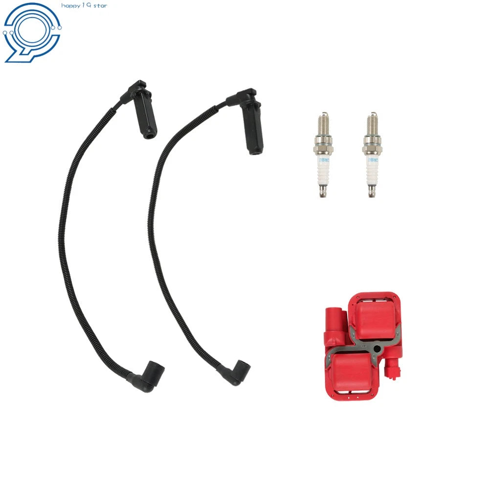 Ignition Coil & Spark Plug Set for Polaris RZR S 800 (2011–2014)