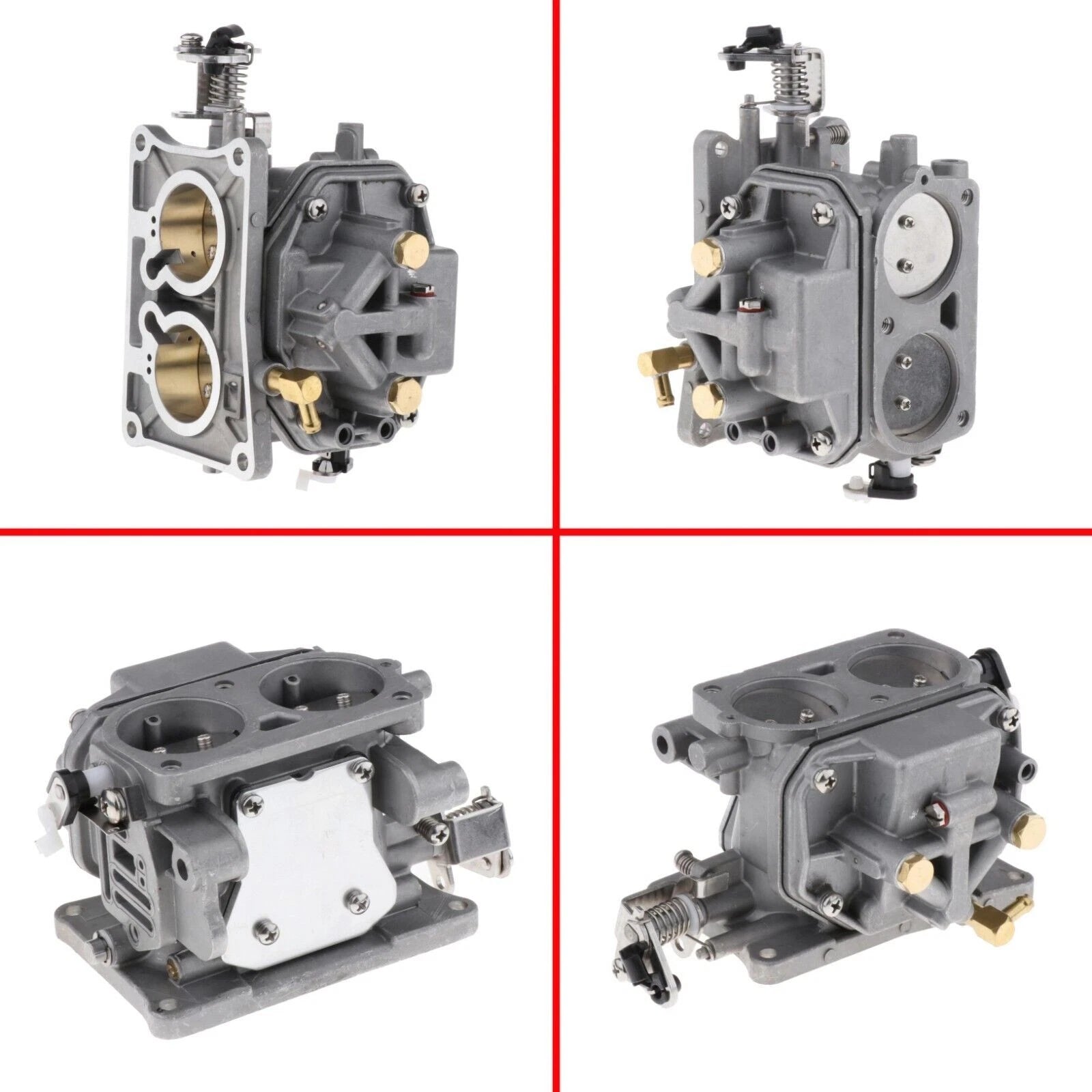 Carburetor for Yamaha 2 Stroke 40HP Outboard Motor (6F5-14301-42, 6F5-14301-43)