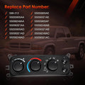 HVAC Control Module A/C Heater Climate Panel for Dodge Ram 1500 2500 3500 (2001–2005)