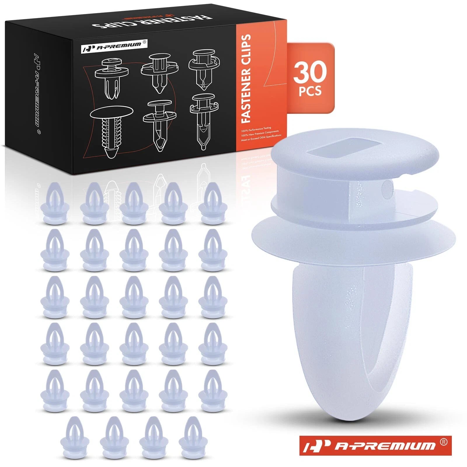 30Pcs Nylon Door Window Trim Retainers for Chevy Buick 