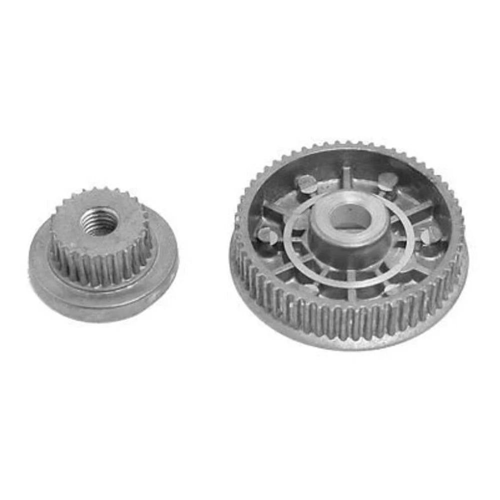 2X Silver Tone Threaded Pulley for 9403 Belt Sander (Replacement Part)